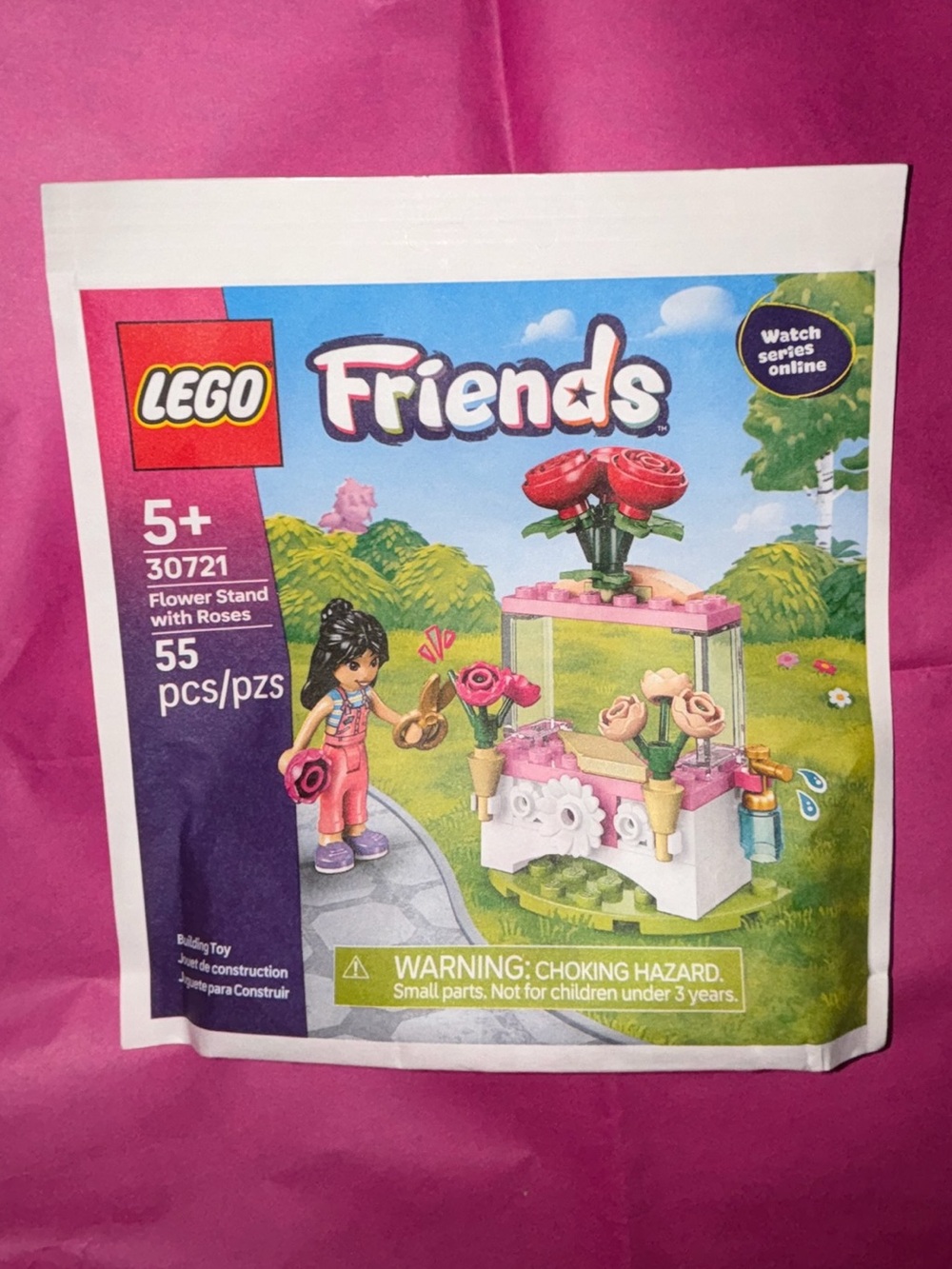 LEGO Friends 30721 Flower Stand With Roses Building Toy